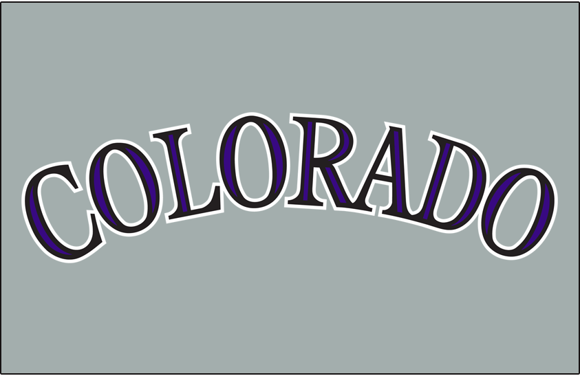Colorado Rockies 2017-Pres Jersey Logo t shirts DIY iron ons v2